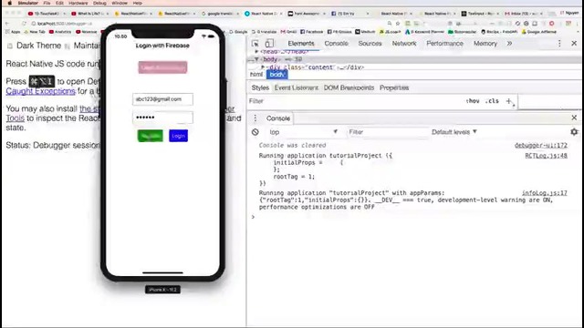 30-React Native Firebase #2.Firebase authentication anonymously