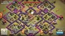 Тх8 на кв выдержал 9 – 10 атак! Супер база для 8 ратуши. clash of clans