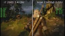 I7 2600 vs Xeon E5450 – With GTX 750 Ti