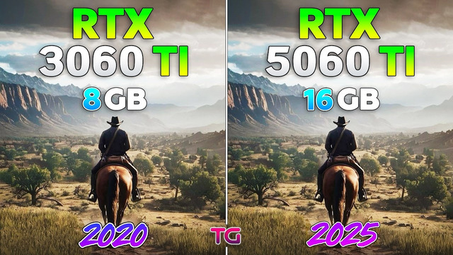 RTX 3060 Ti vs RTX 5060 Ti – Test in 10 Games
