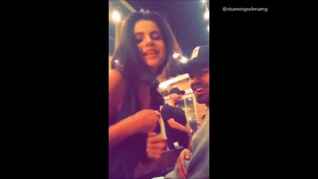 Selena Gomez In CenaPinkDolphin’s Snapchat Story