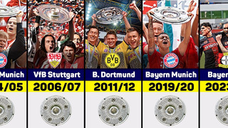 All Bundesliga Winners 1890 – 2024