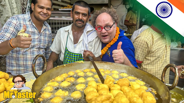 Тур по индийской уличной еде на рынке Lajpat Nagar, Дели