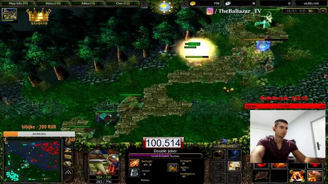 Dota thebaltazartv – facecam first time (16.09.2018) часть 3