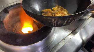 Жареные заливные бараньи лёгкие. Уйгурская кухня