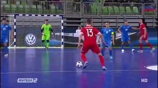 (480) Казахстан – Россия | Футзал. ЕВРО-2018 | Группа B. 3-й тур | Обзор матча