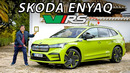 Электрический семейный внедорожник? Тест-Драйв Skoda Enyaq vRS