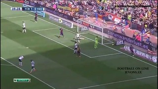 Барселона 2:0 Валенсия | Испанская Примера 2014/15 | 32-й тур | Обзор матча