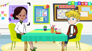 Month 1 15 Give an advice (English Dialogue) – Educational video for Kids