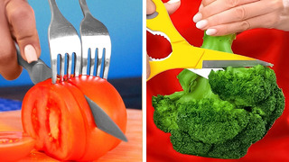 Как очистить и нарезать фрукты и овощи