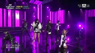 2ne1-’come back home’ m-countdown- no.1 of the week