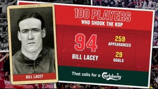 Liverpool FC. 100 players who shook the KOP #94 Bill Lacey