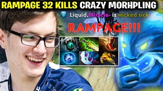 Miracle Rampage Morphling with 32 kills