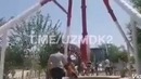 Жиззахда ишлаб турган аттракцион синиб кетди