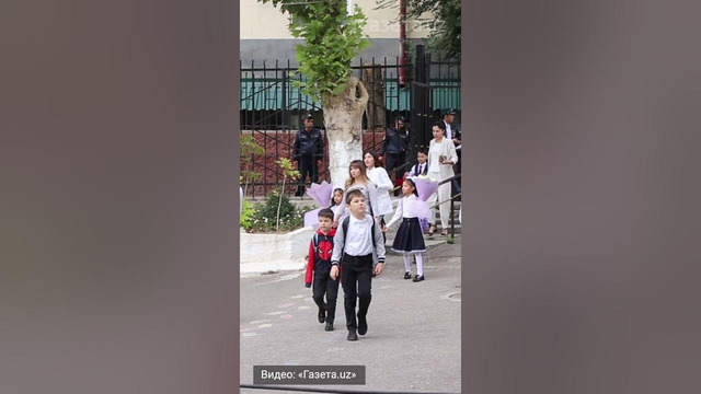 В школах Узбекистана прозвенел первый звонок