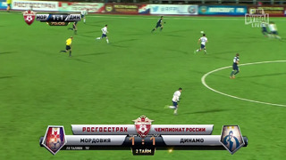 Damien Le Tallec’s goal. FC Mordovia vs Dynamo | RPL 2015/16