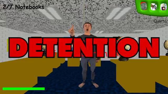 Detention song (remix) Baldi’s Basics