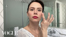 Диана Пожарская показывает свой уход за кожей и макияж с акцентом на губы | Vogue Россия