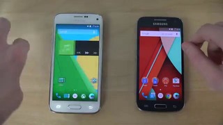 Samsung Galaxy S5 Mini Android 5.0.2 vs. Samsung Galaxy s4 mini