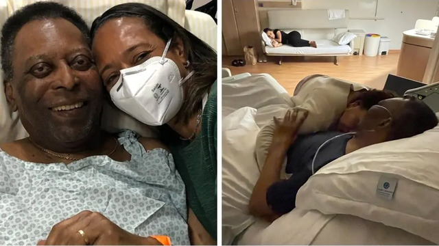 Дочь Пеле опубликовала фото отца в больнице с подписью «Продолжаем бороться и верить»