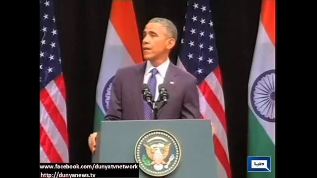 Президент Барак Обама произносит диалог Шахрукх Кхана из к/ф Непохищенной невесты