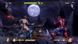 Mortal Kombat 9 – Spider Man мод №1