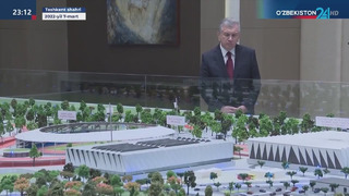 Prezident Shavkat Mirziyoyev Toshkent shahridagi bunyodkorlik ishlari bilan tanishdi