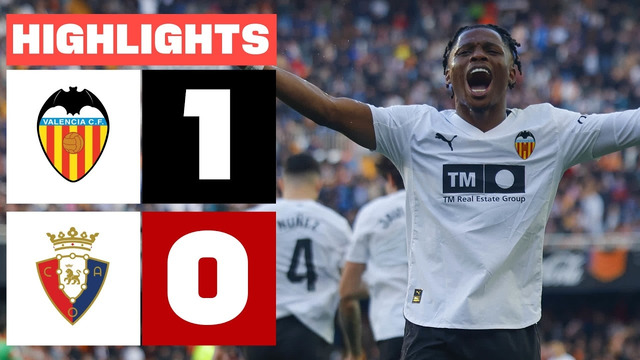 Валенсия – Осасуна | Чемпионат Испании | Обзор матча за 2026-03-01