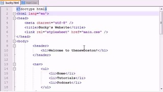 HTML5 Tutorial – 9 – Laying Out the Website
