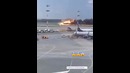 В аэропорту "Шереметьево" сел и загорелся самолет
