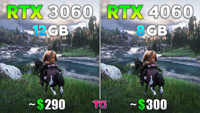 RTX 3060 vs RTX 4060 – Test in 10 Games | 1440p