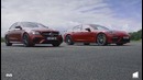 Mercedes-AMG E63S W213 vs. Porsche Panamera Turbo Drag Race