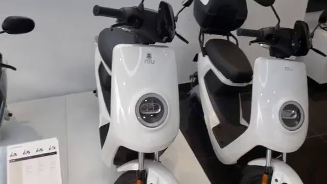 Электроскутеры NIU Китай октябрь 2018