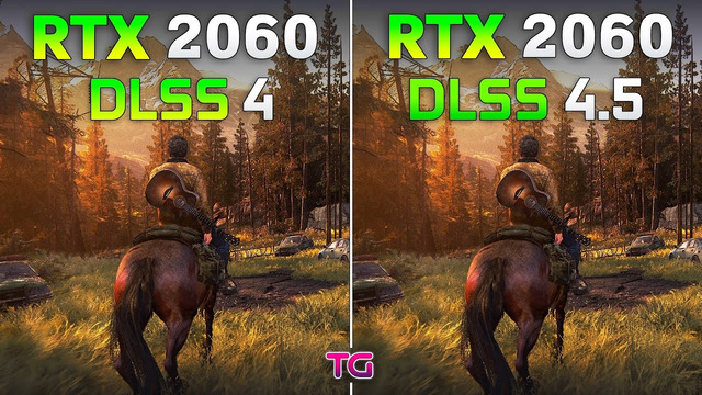 DLSS 4 vs DLSS 4.5 – Performance Comparison in 8 Games on RTX 2060