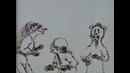 Советский мультфильм – Лев и девять гиен