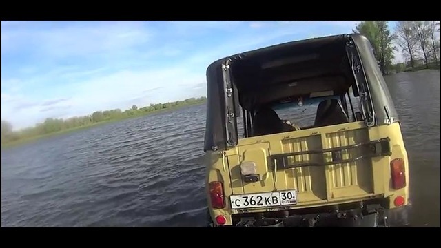 АВК Кочевник. Как не надо ездить в разлив! УАЗ 4x4. Off-road
