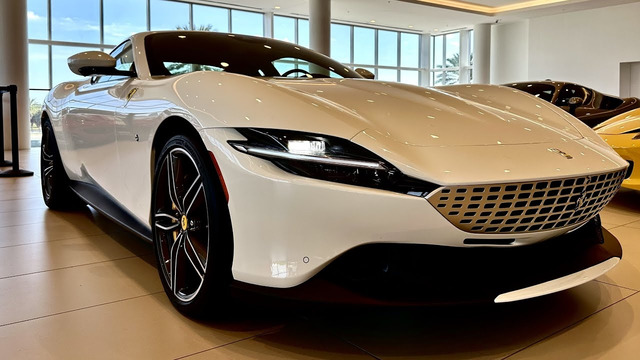 2023 Ferrari Roma – Sound, Interior and Exterior in Detail
