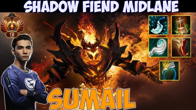 SumaiL – Shadow Fiend Midlane Gameplay, Dota 2