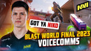 NAVI vs G2 – CS2 Voicecomms at BLAST Premier World Final 2023