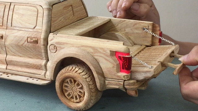 Wood Carving – Ford F150 RAPTOR 2020 – Woodworking Art