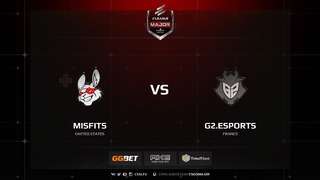 G2 vs Misfits, Main Qualifier, ELEAGUE Major- Boston 2018