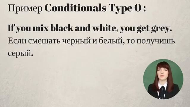 Понять Conditionals раз и навсегда (Conditionals Types 0, 1, 2, 3)