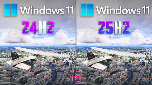 Windows 11 25H2 vs Windows 11 24H2 – Gaming