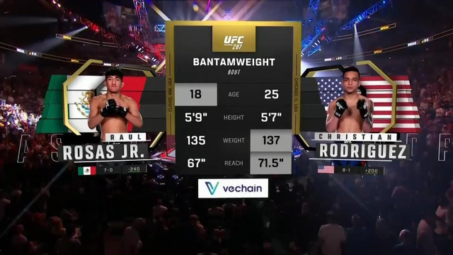 UFC 287: Росас VS Родригес