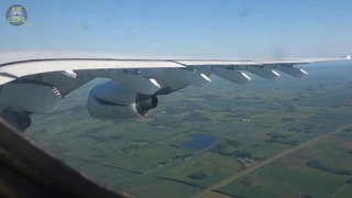 Посадка гигантского монстра авиации Ан-225 Мрия