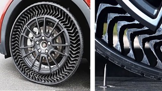 Michelin показала безвоздушную шину для серийных авто