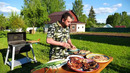 Как вкусно приготовить карасей на углях