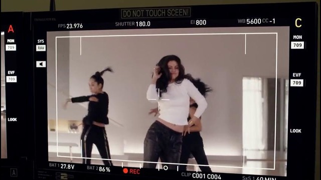 Selena Gomez Behind the Scenes of Pantene