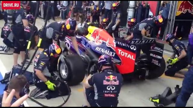 В гостях у Infiniti Red Bull на Гран-при Великобритании — За кадром