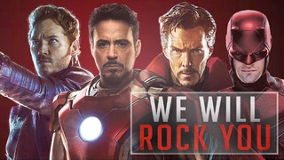 Marvel Cinematic Universe – We Will Rock You (Tribute)
